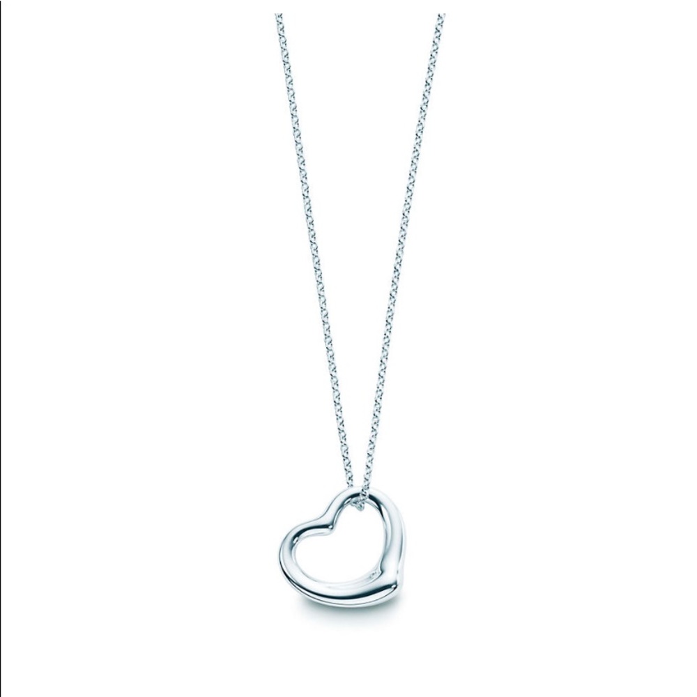 Tiffany Elsa Peretti Open Heart Pendant